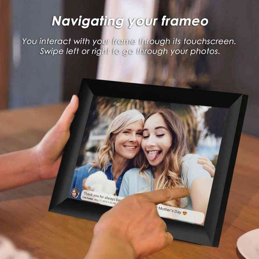 Wifi Digital-picture Photo Frame, Ips Touch Screen