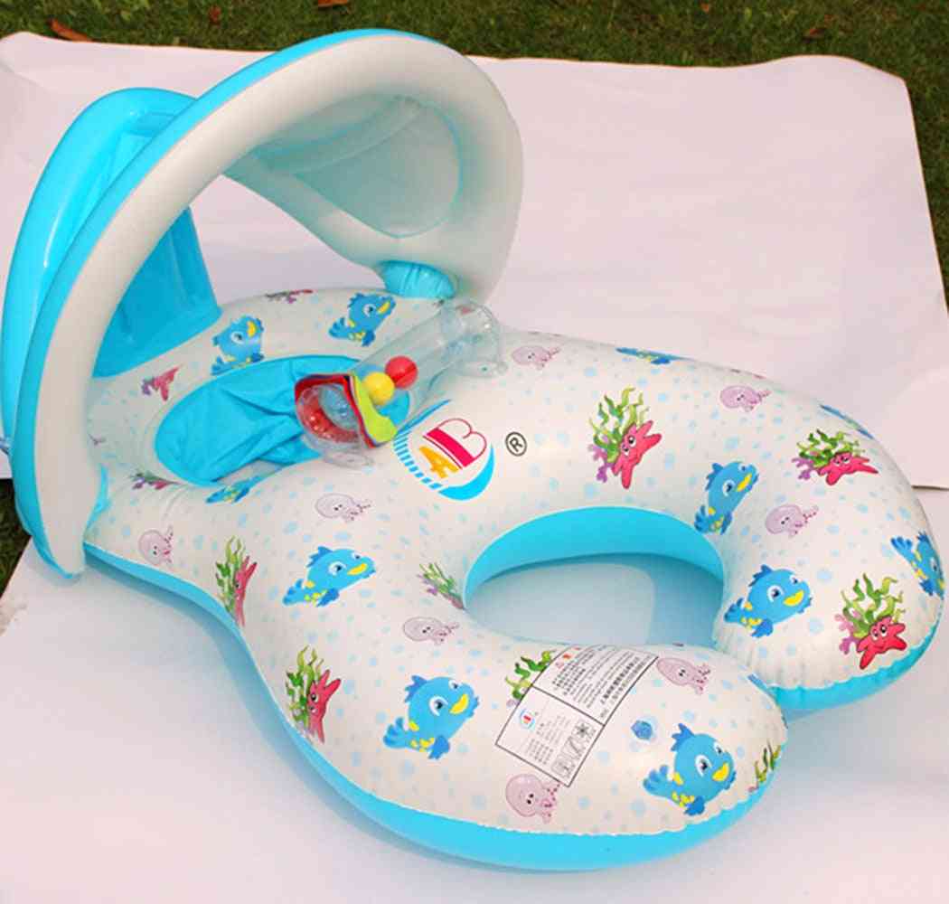Jucărie inel gonflabilă pentru mama pentru copii - accesorii pentru piscină pentru plajă pentru copii