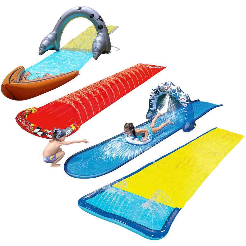 Single Surf Water Slide -children Spray Sprinkler Toy