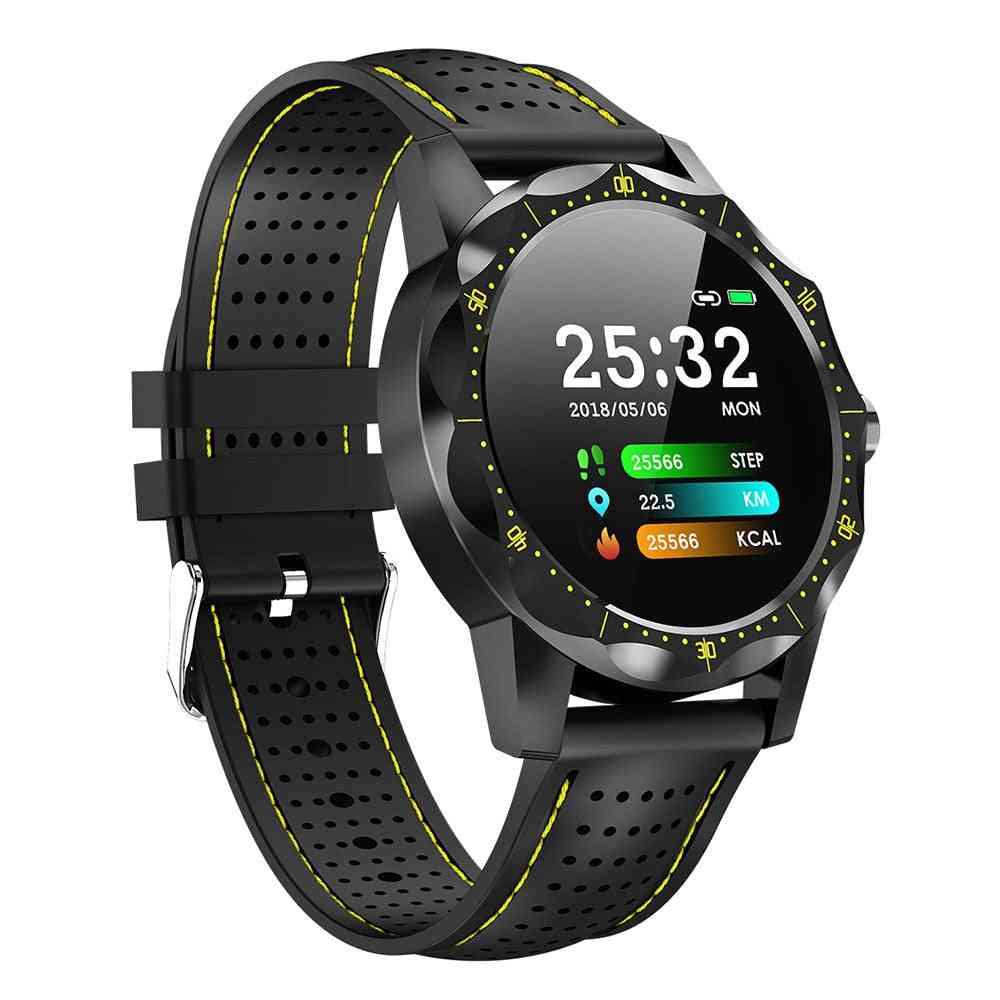 Sky 1 smart watch voor heren ip68 waterdichte activiteitstracker, fitnesstracker, klokrand voor android, iphone, ios phone -