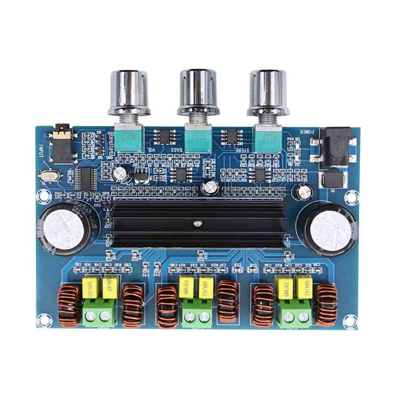 Tpa3116 digital effektförstärkarkort, 2.1-kanals stereoklass d för hemhögtalare, Bluetooth 5.0, ljudmottagarförstärkare AUX -