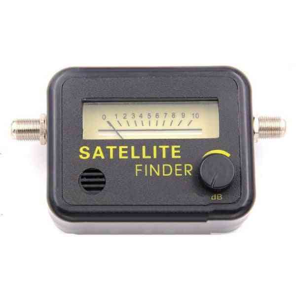 Cercatore satellitare trova il ricevitore del misuratore di segnale di allineamento per tv satellitare, amplificatore di segnale tv digitale lnb direc sat finder -