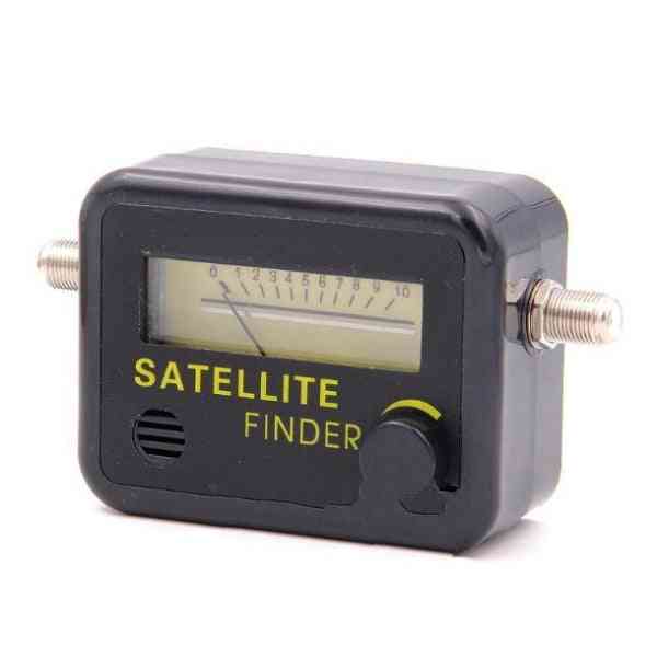 Cercatore satellitare trova il ricevitore del misuratore di segnale di allineamento per tv satellitare, amplificatore di segnale tv digitale lnb direc sat finder -