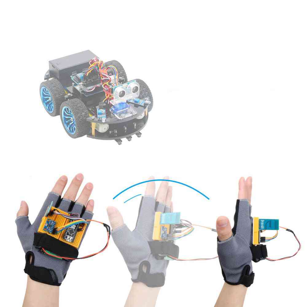 Bevegelses starter kit for arduino nano v3.0 robot pedagogiske biler leker mpu6050 6 akse -