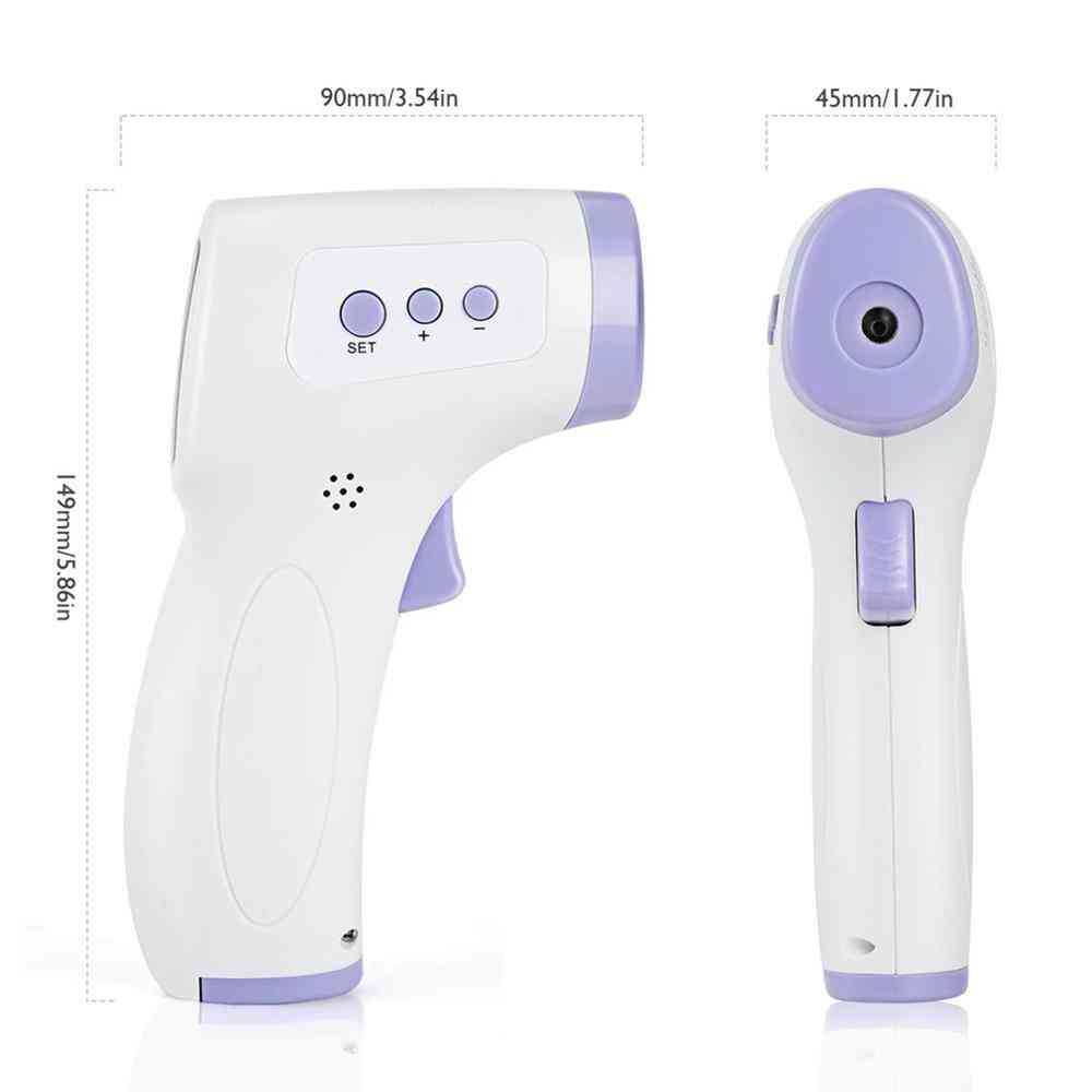 Lcd Infrared Forehead Thermometer Celsius And Fahrenheit - High Precision