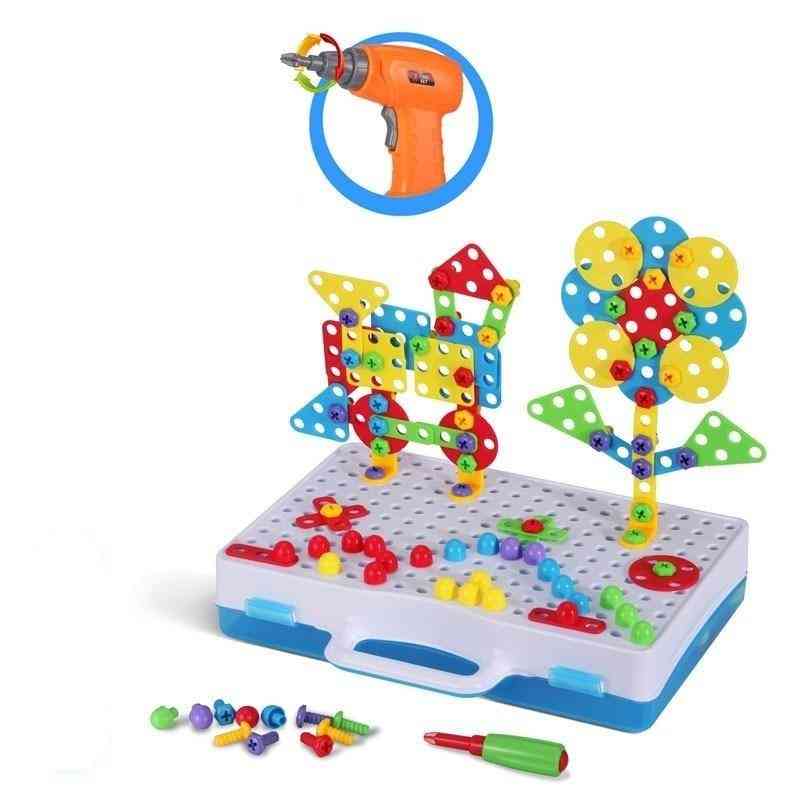 3d Diy Puzzle Pretend Tools - Creative Educational Toy