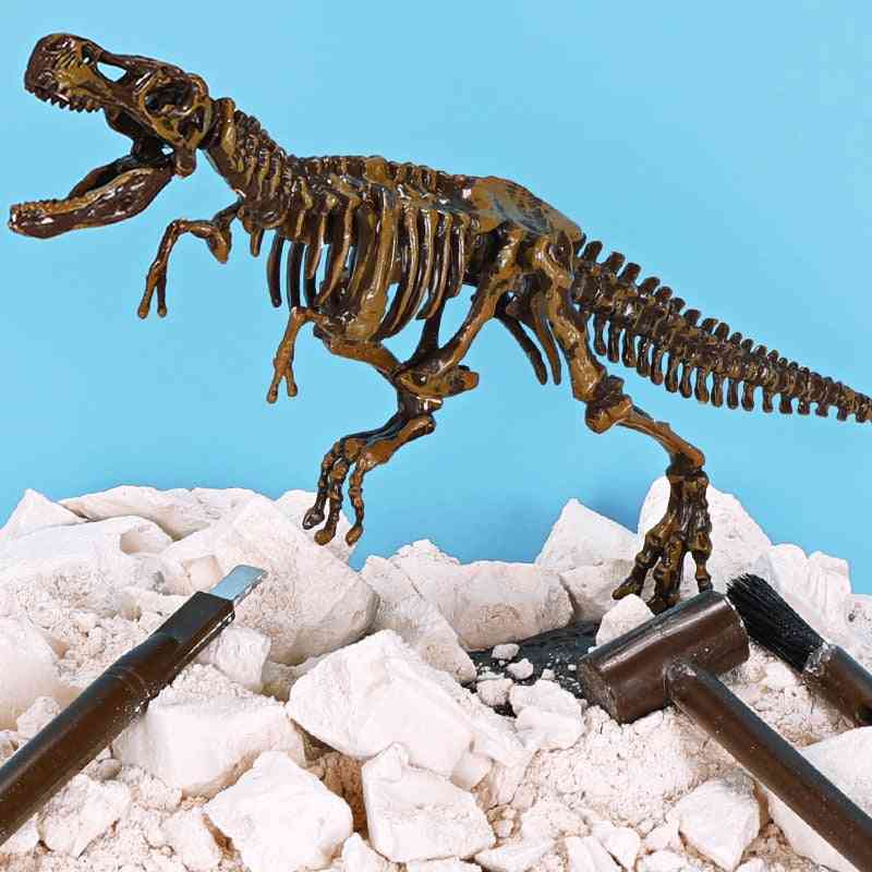 Simulácia dinosaura archeologická fosílna hračka