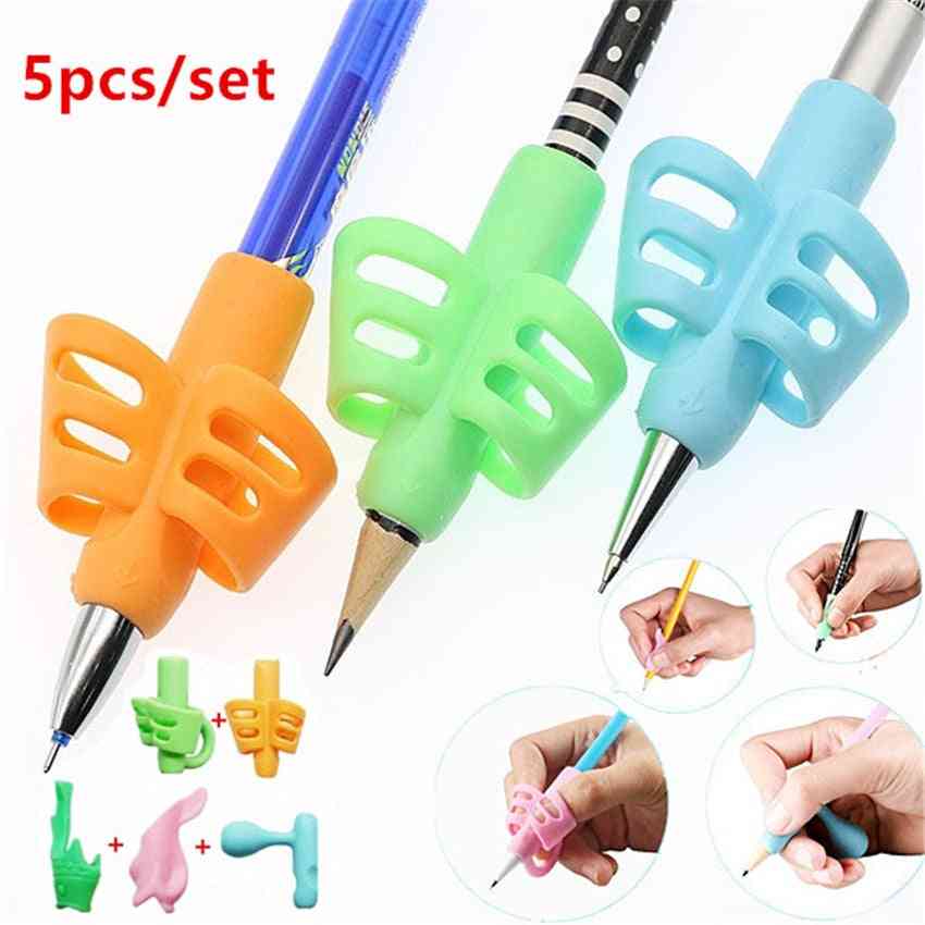 Silicone Baby Learning Writing Pen, Pencil Correction Device