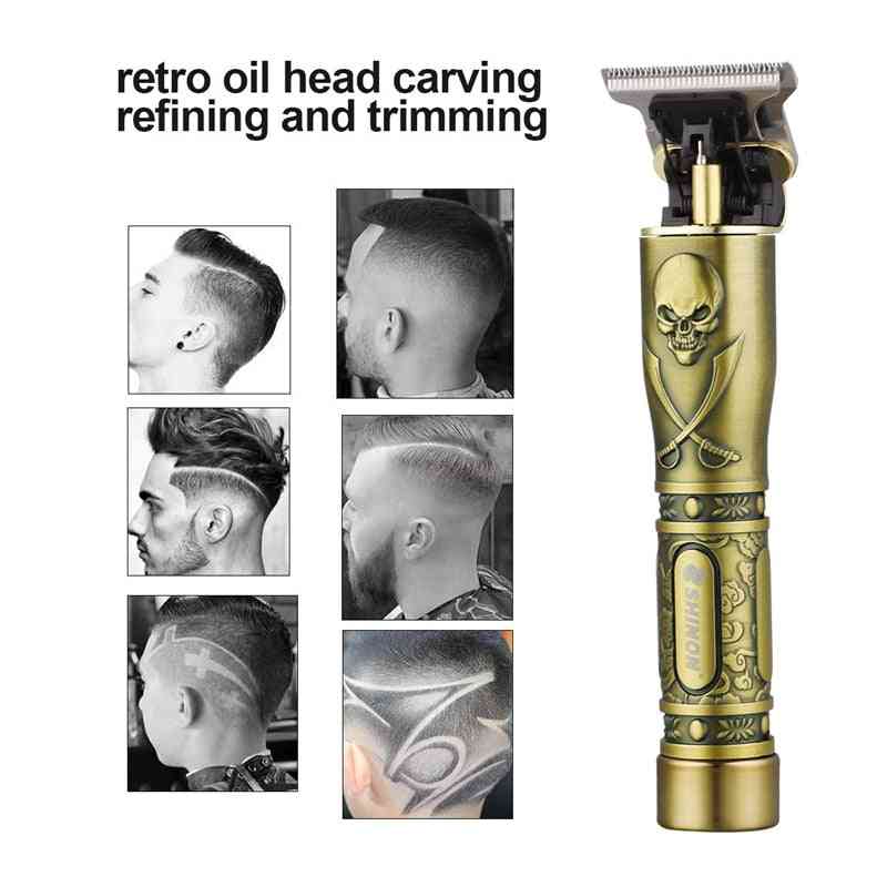 ładowalna ceramiczna maszynka do strzyżenia włosów na usb maszynka do strzyżenia włosów - narzędzie do stylizacji włosów dla mężczyzn - bez pudełka-193