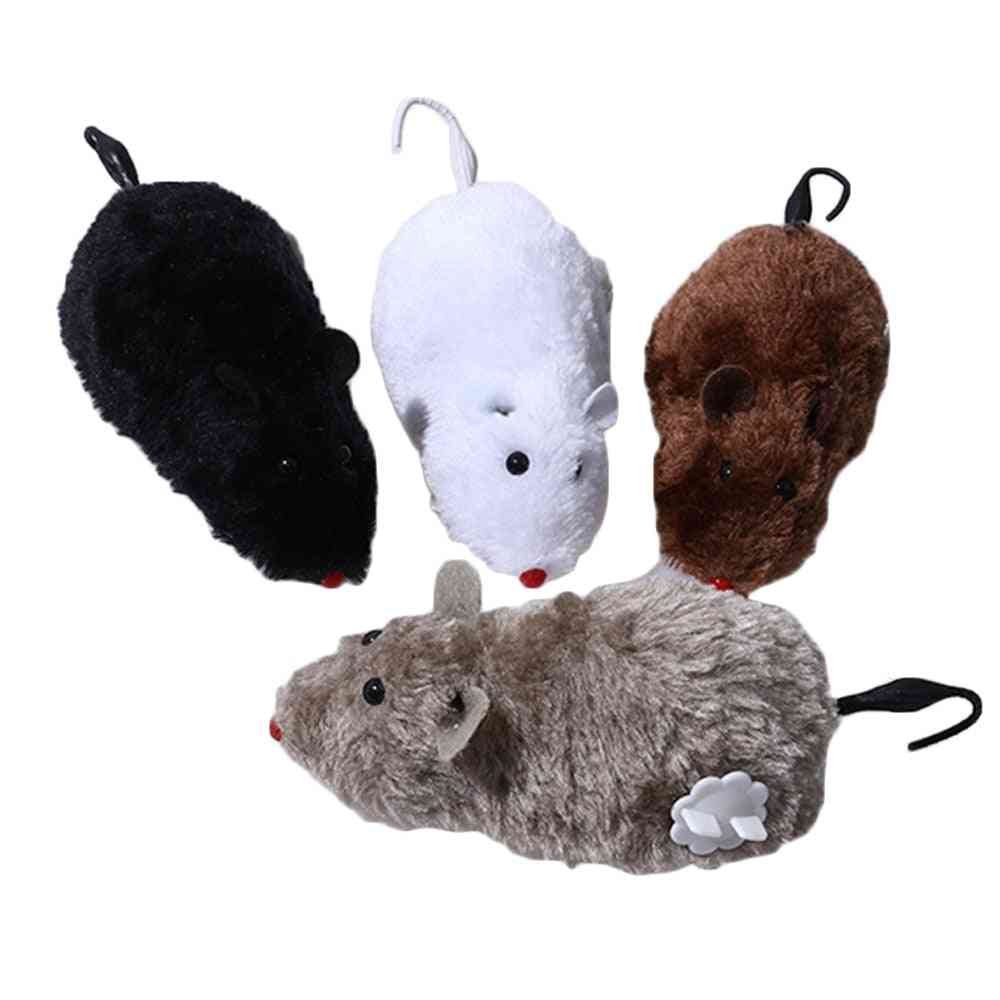 Funny Wind Up Running Rat, Rabbit And Chick Prank Toy
