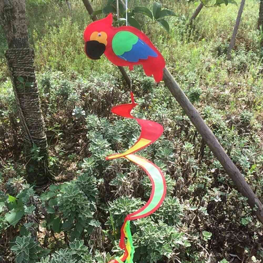 1 st djur spiral väderkvarn, färgglad vind spinner gräsmatta trädgård trädgård utomhus dekor barn leksak -