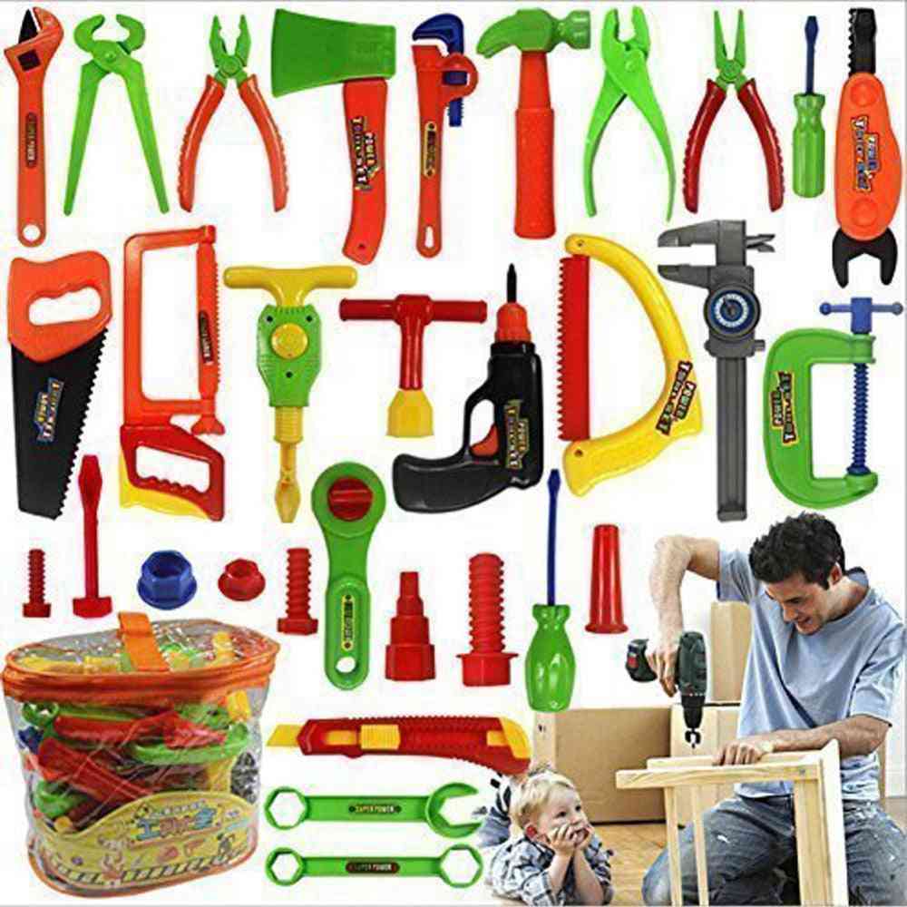 Set Of Repair Tools-pretend To Play Early Learning