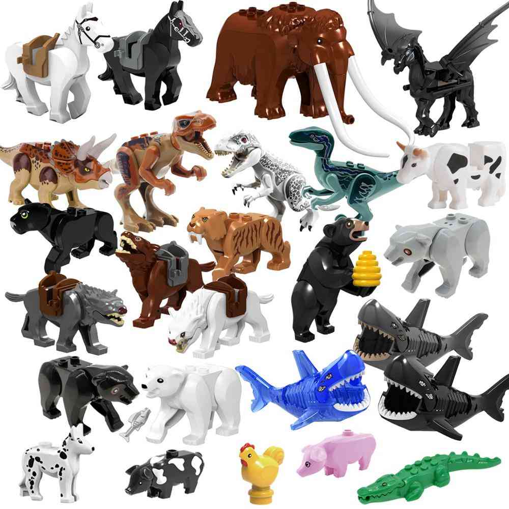 Venta única animal world zoo modelo figura acción juguete set juguete de dibujos animados para niños - h004