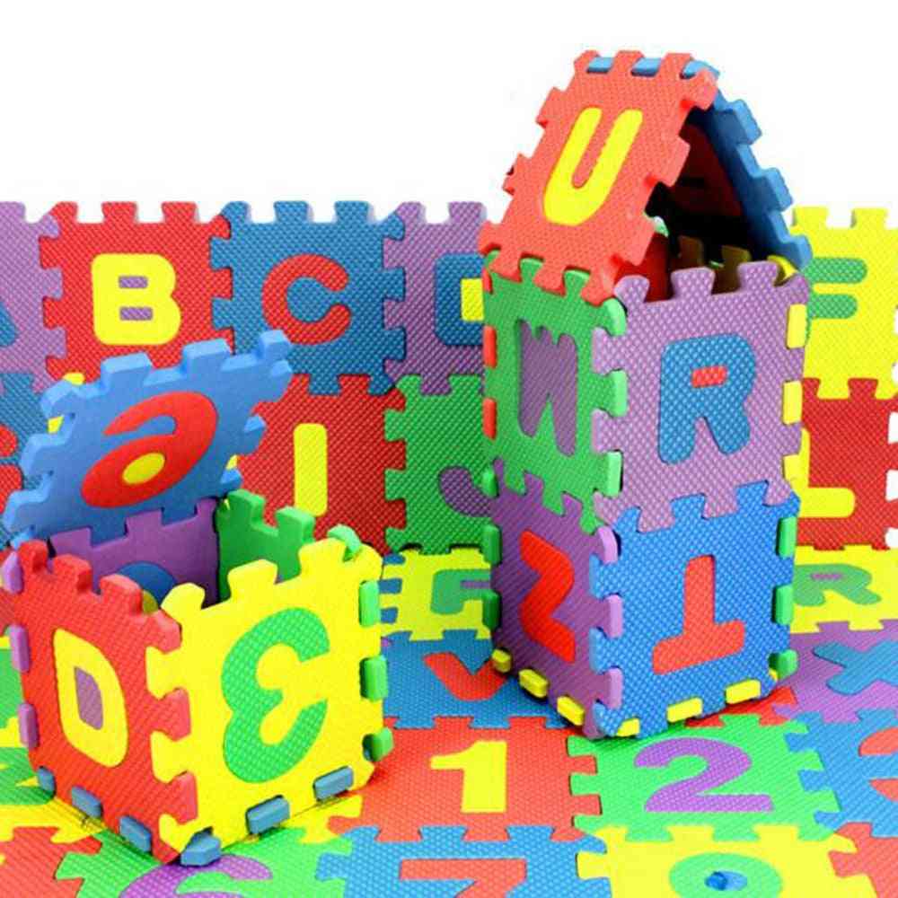 Number And Alphabet Puzzle - Foam Maths Baby Educational Toy