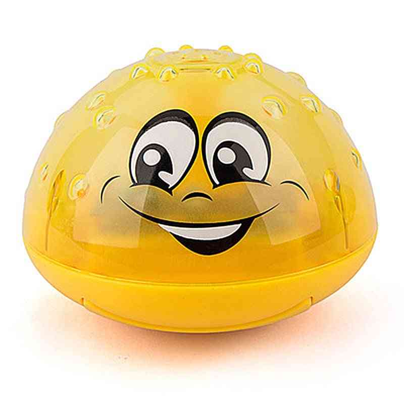 Spray Wasserball LED Lichter Foat rotierende Dusche - Outdoor Kinder Pool Party Spiele Spielzeug für Kinder Bad Strand Spaß - Gold
