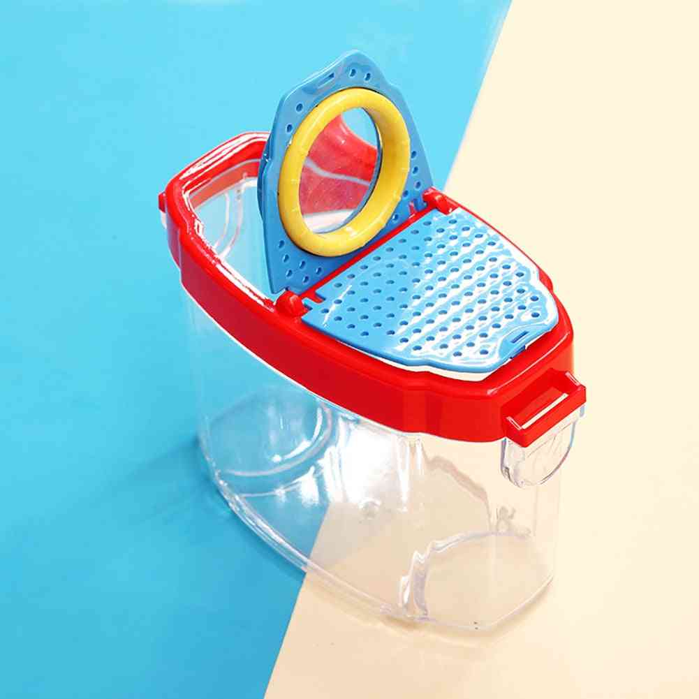 Hd Magnifier Portable Bug Insect Viewer With Tweezers Kids Observation Toy