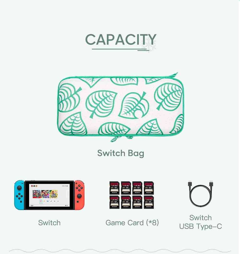 Taška na křížení zvířat Nintend Switch Lite, obal Nintendo Switch roztomilý přenosný obal