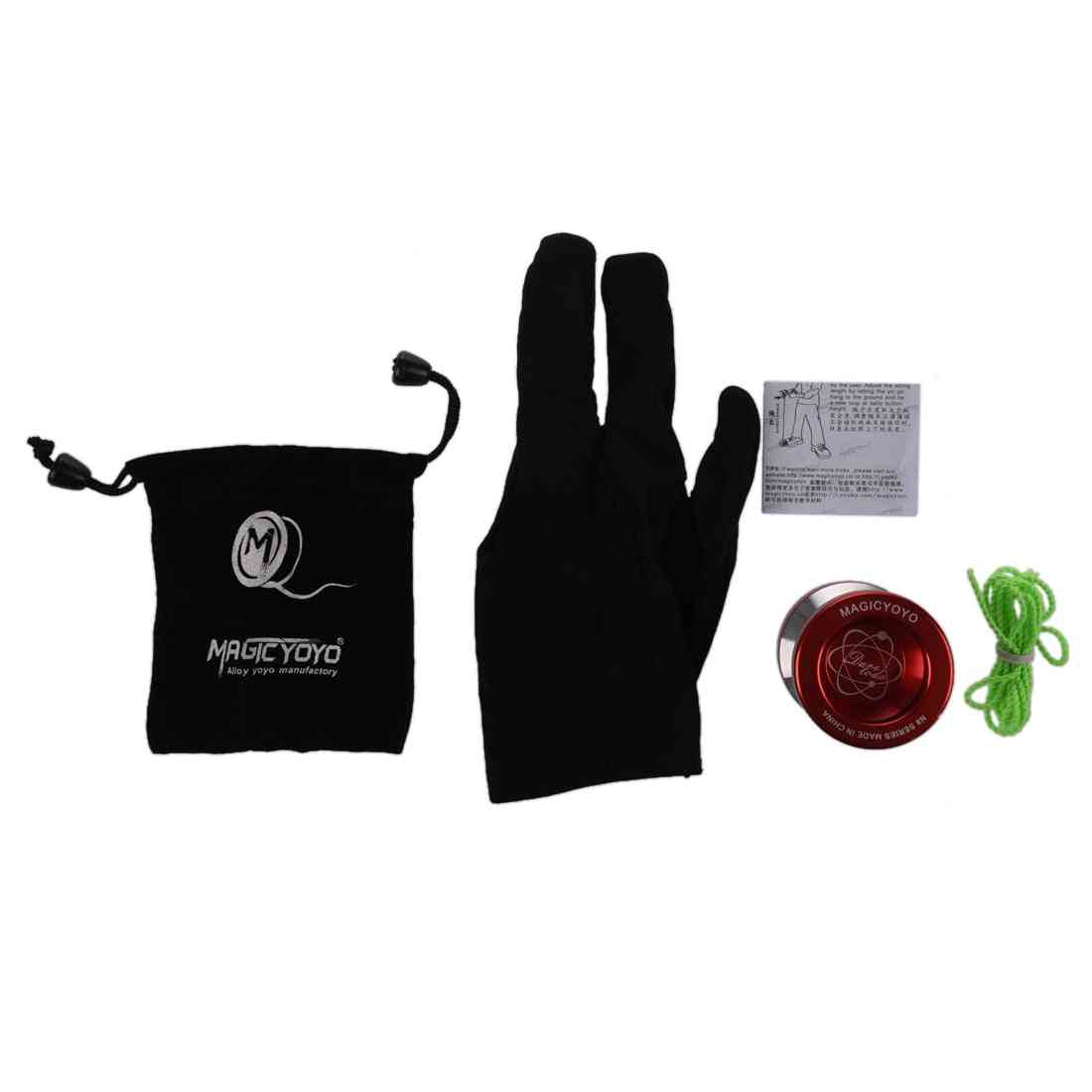 New Magic N8 Super Professional Yoyo + String + Free Bag +free Glove