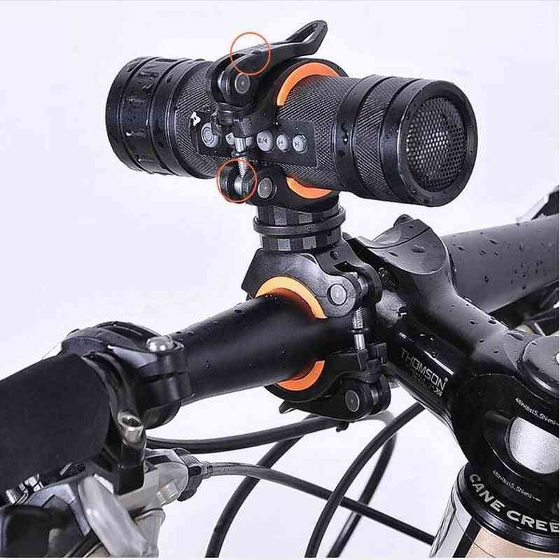 360 Degree Rotatable, Flashlight Holder Grip For Bicycle