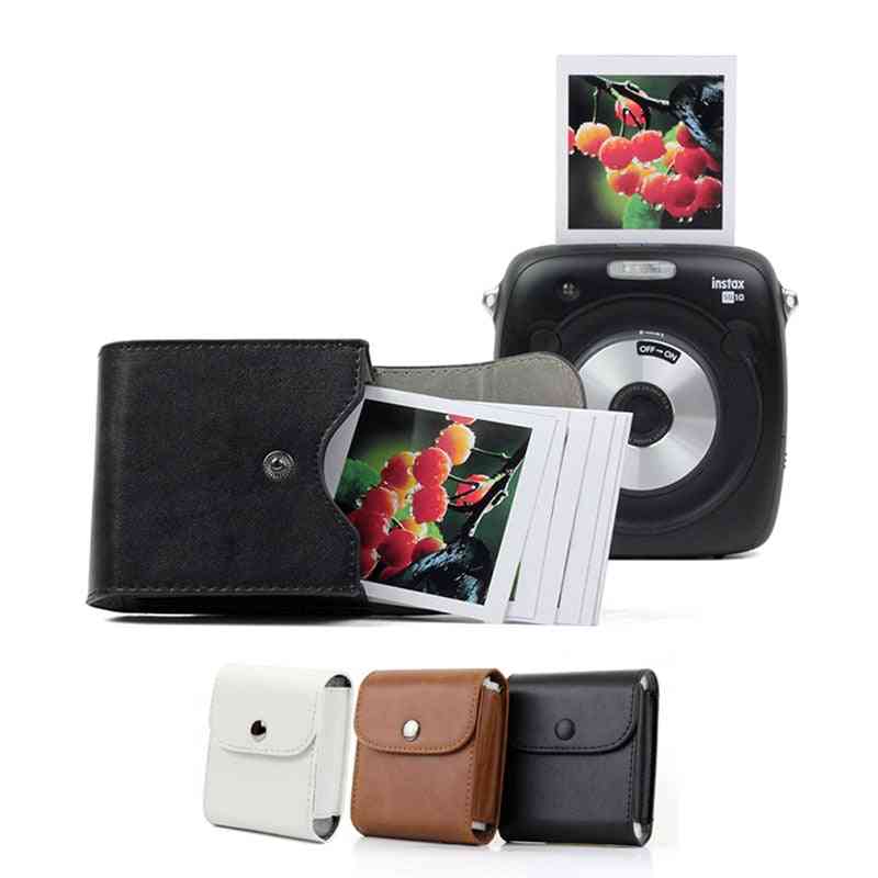 Mini Film Waterproof Pu Leather Photo Storage Bag Pouch Pocket Case For Camera