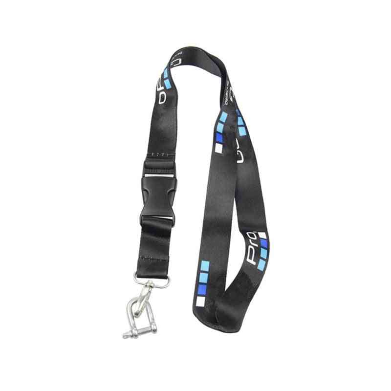 Sports Camera Rope For Gopro Hero - Neck Strap Lanyard With Quick-released Buckle