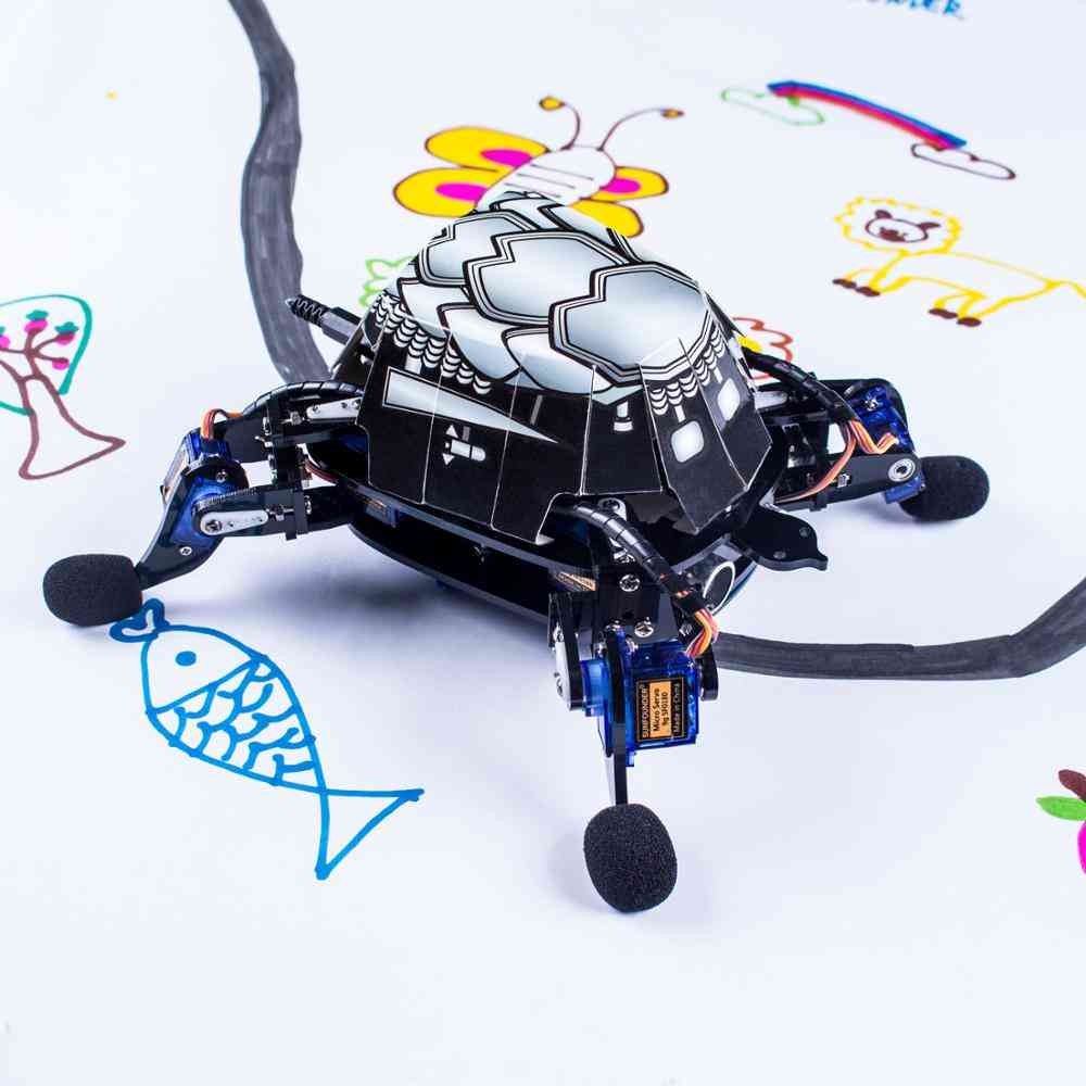 Rollflash Bionic Robot Turtle With App Control Toy