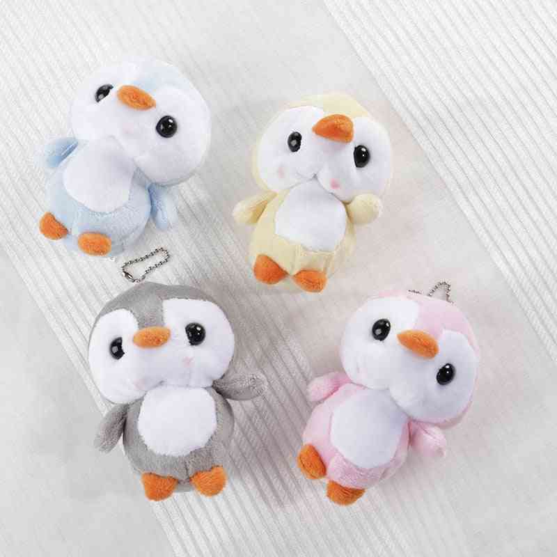 Penguin Shape, Soft And Stuffed Keychains Pendant