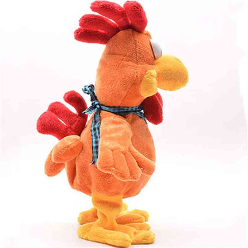 En rolig tupp, dansande sjungande musikal kyckling elektroniska husdjur fjärrkontroll leksak intressant födelsedagspresent för barn - kyckling