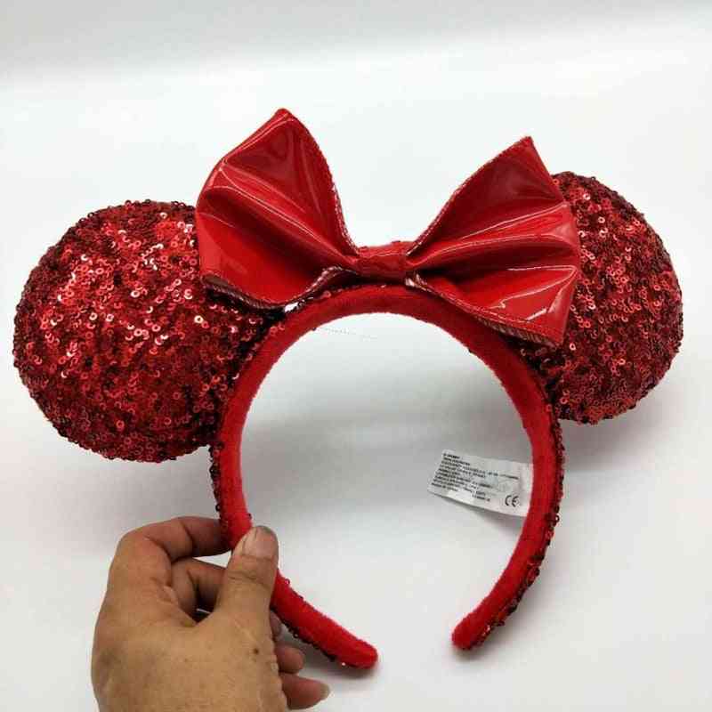 Disney 3D Stirnband Zubehör Mickey Mouse Donald Ente Cartoon Stereo Haarschnalle Plüsch Mädchen Party Geburtstagsgeschenke