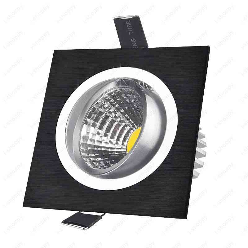 Lampe à grille encastrée à LED pour exposition, vitrine, hôtel - blanc pur / 3w non dimmable