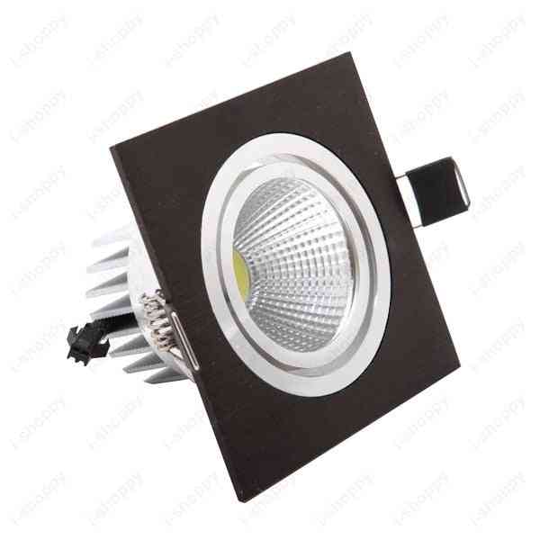 Lampe à grille encastrée à LED pour exposition, vitrine, hôtel - blanc pur / 3w non dimmable