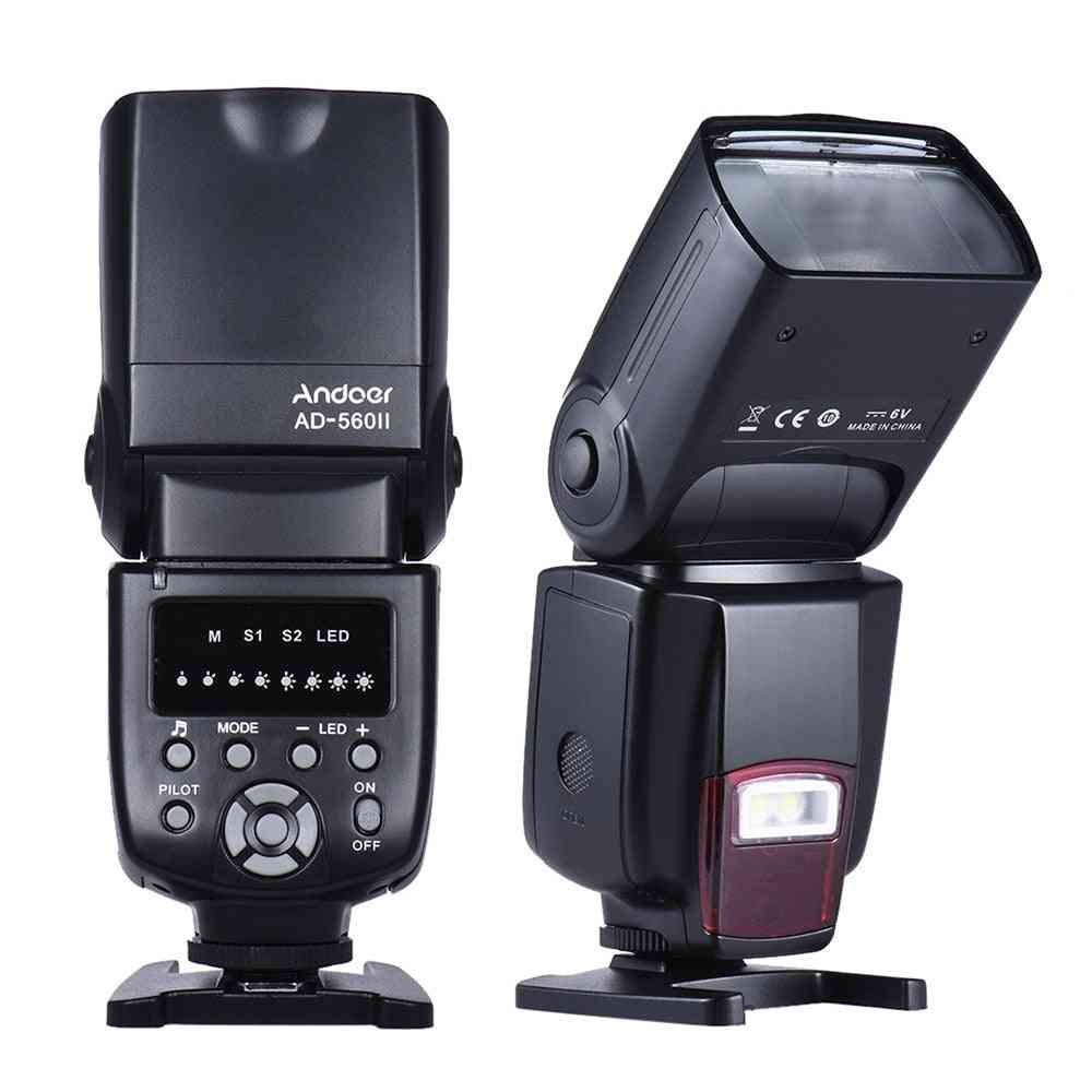 Universal Camera Flash Speedlite With Adjustable Fill Light For Canon/nikon/olympus Dslr
