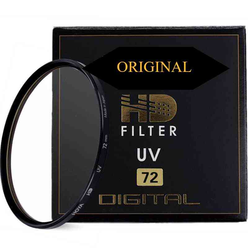 Filtre uv (ultraviolet) numérique multicouche à 8 couches en verre trempé original hd mc-uv