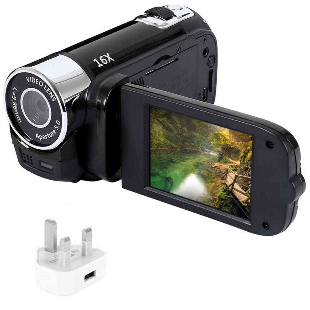 1080p-wifi dvr ירי-ווידאו הקלטה מתוזמנת סלפי מתוזמן לראיית לילה מצלמה דיגיטלית ברורה בחדות גבוהה אור LED נגד רעידות - תקע שחור בבריטניה