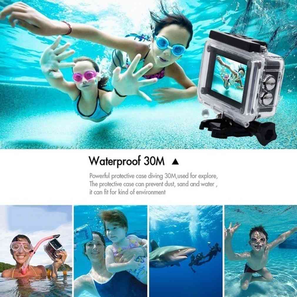 Professional, Waterproof, Sport, Action Telecomando Camera-4k Wifi, Ultra Hd 16mp