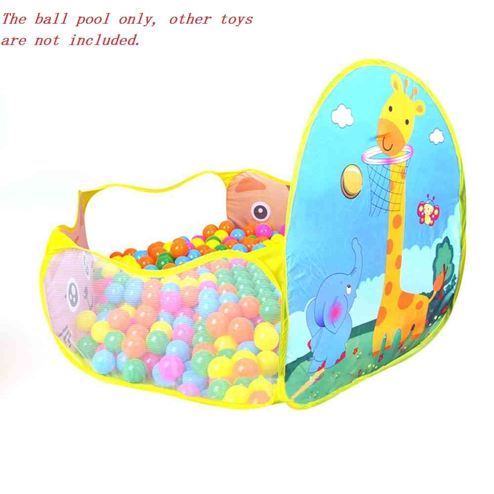 Foldable Playground, Ocean Ball, Pit Pool Tent - Ball Basket Gaming & Educational Toy