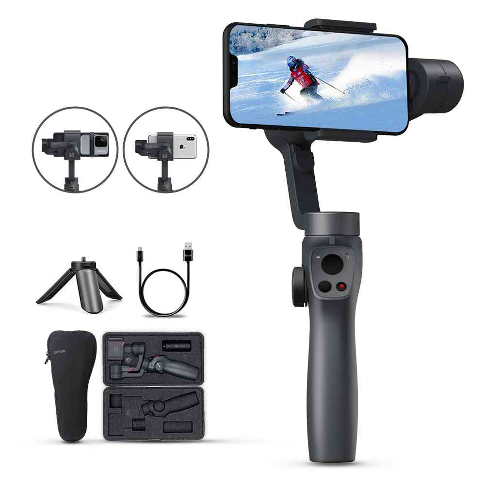 3 Axis, Handheld Gimbal-stabilizer For Smartphone/iphone/action Camera
