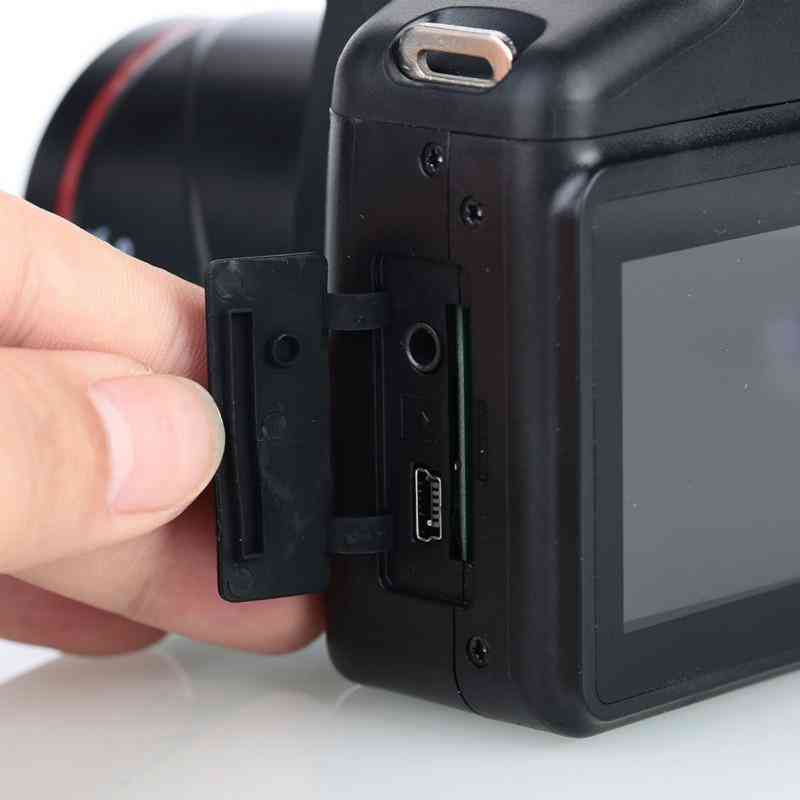 Hd 1080p videokamera handhållen digital kamera 16x digital zoom de video (svart videokamera)