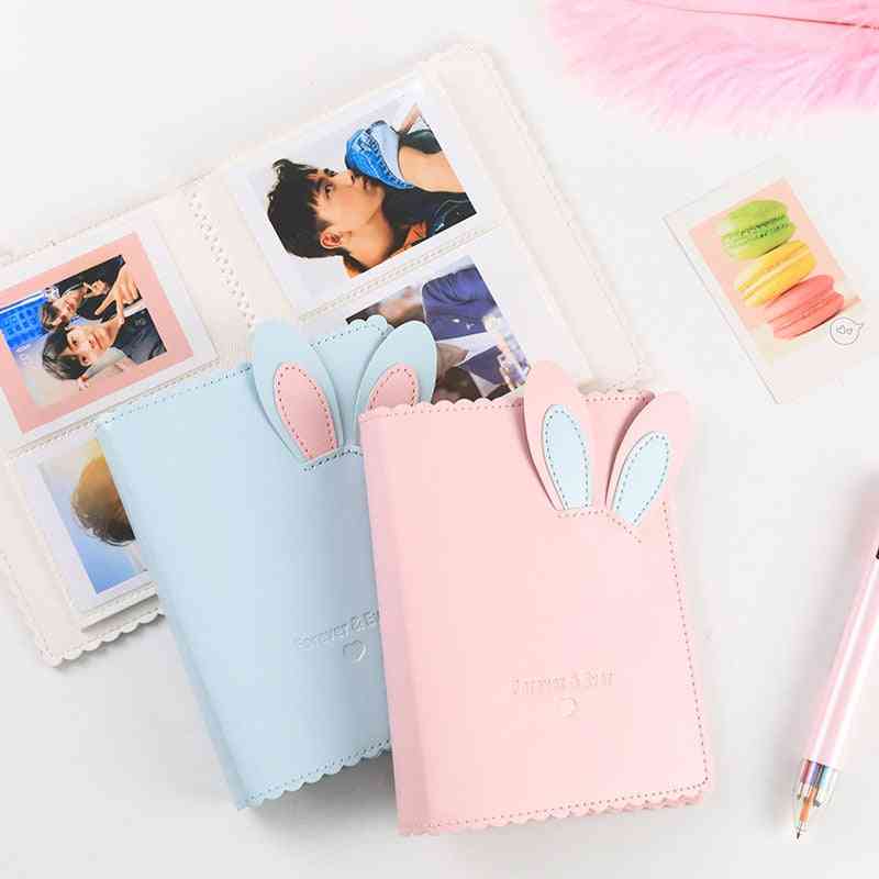 64 Pockets, 3 Inch Photo Album With Card Holder