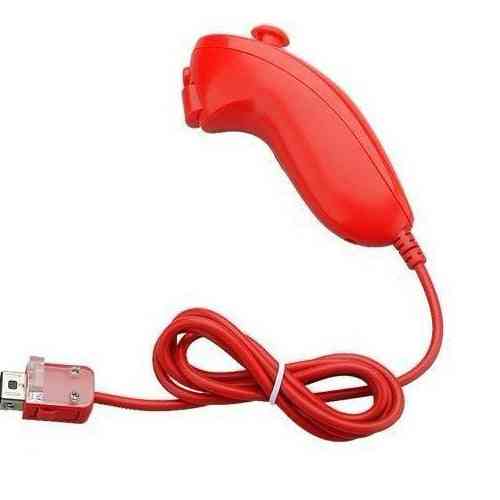 Motion Based Wired Nunchuck-controller For Nintendo Wii Console Video Game