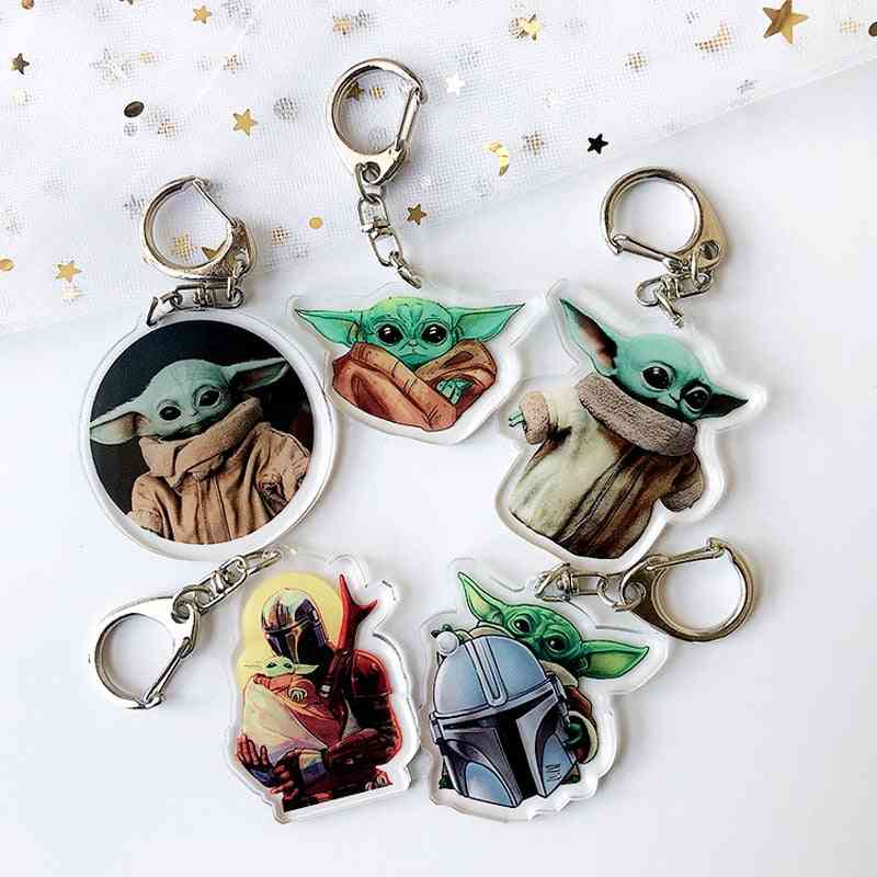 Baby Yoda Keychains Toy