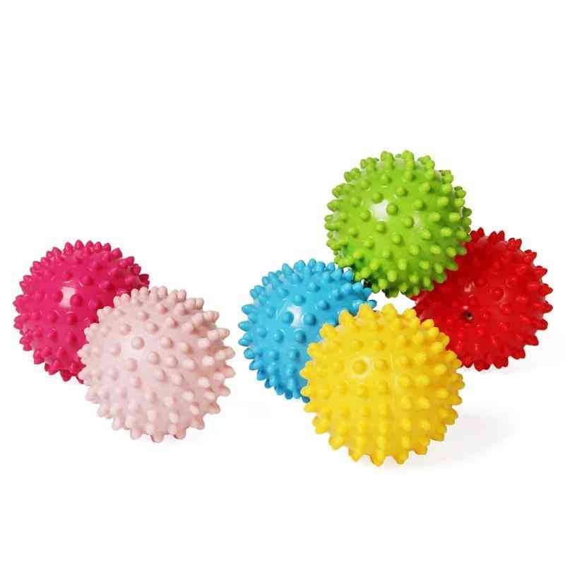 Soft Sensory Balls Squeeze Bouncing Fidget - Inflatable Rubber For