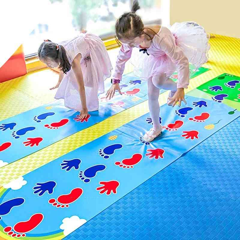 Tappeto da salto per bambini reticolo asilo nido squadra gamepad divertimento per la prima infanzia indoor outdoor toys - modelli digitali