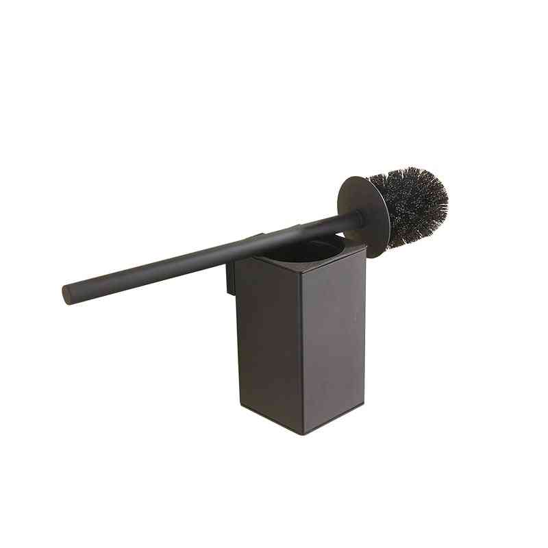 Stainless Steel Toilet Brush - Bathroom Cleaning With Holder Wall Mount