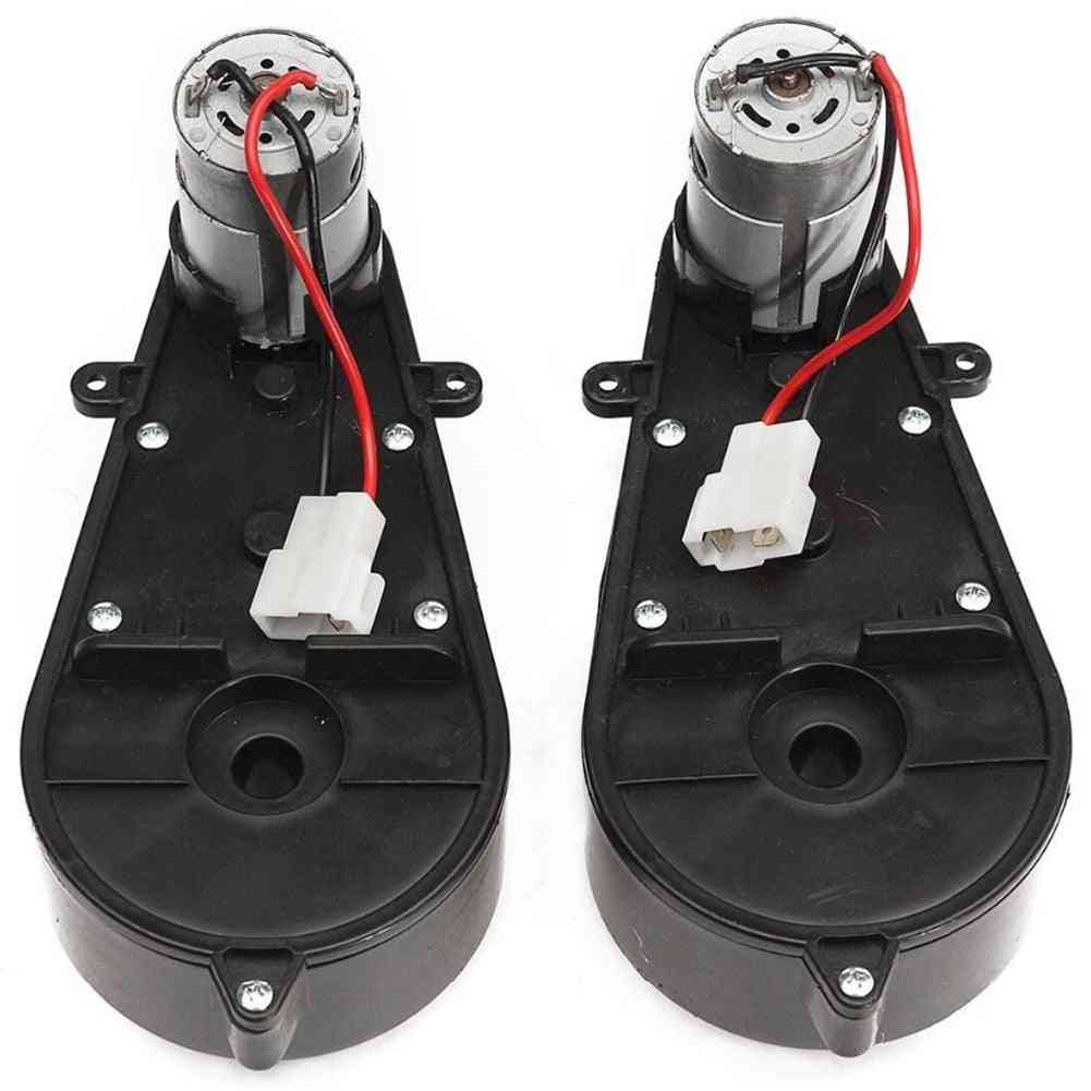 Children Electric Car Gearbox With Motor