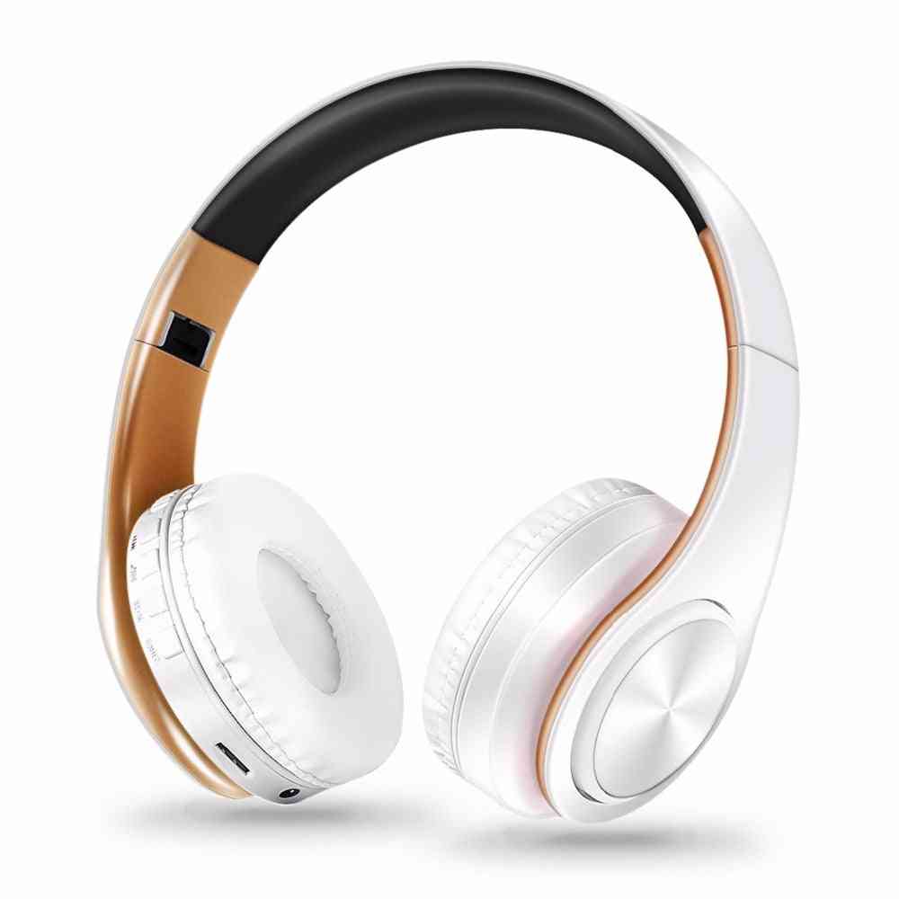 Bluetooth slušalke z mikrofonom brezžične stereo slušalke glasba za pametni telefon