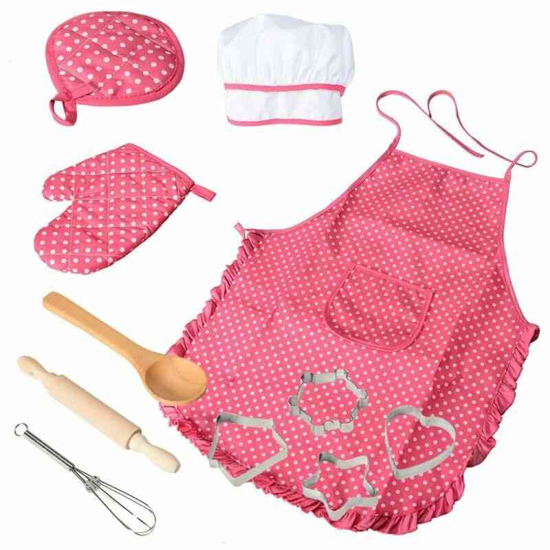 Kids Cooking And Baking Set-chef Role Play