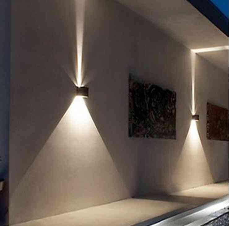 Adjustable Beam Angle Design Led Wall Lamp - Indoor / Outdoor Waterproof Light