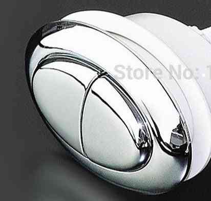 Oval Shape Toilet Flush, Dual Push Button For Toilet Water Tank