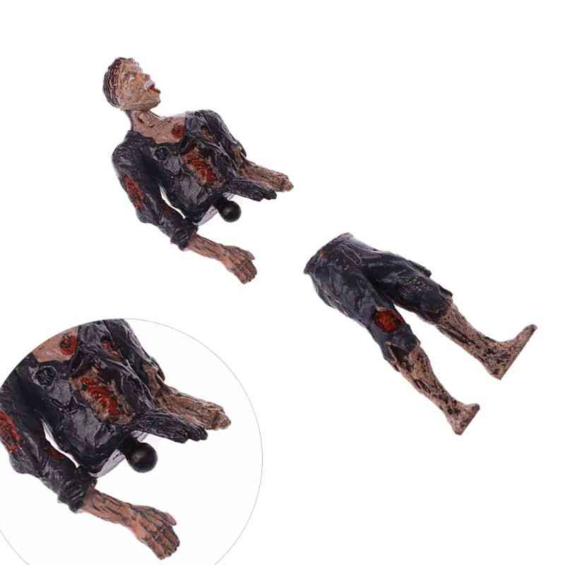 גופות מהלכות דגם טרור זומבים ילדים ילדים צעצועי דמות צעצועי בובות ליל כל הקדושים פסלוני דקור -